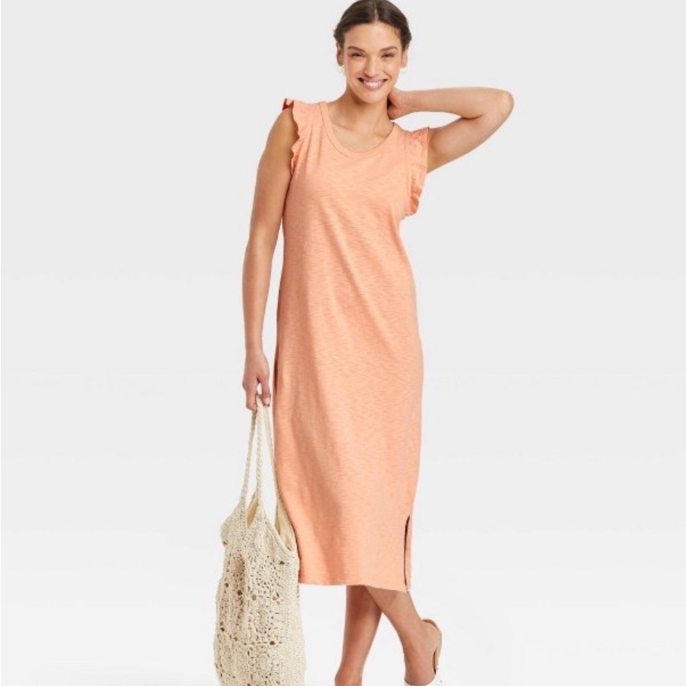 NWT Universal Thread Ruffle Tank dress